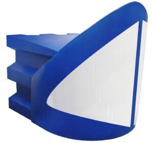 blue crash absorber