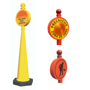 Traffic Cone 100 w/ Informative message
