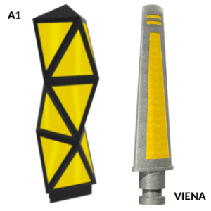 Bollard A1 and Viena